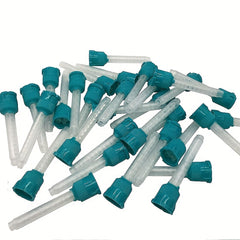 50pcs Disposable Epoxy Mixer for AB Glue, Dental Impression Material Mixing Tips