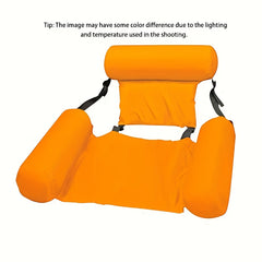 Inflatable Pool Lounge Chair Durable Foldable Water Hammock for Pool & Beach