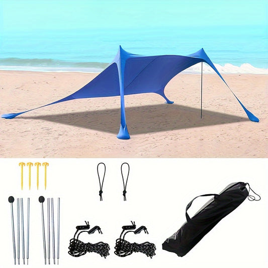 Portable Beach Tent Camping Canopy Beach Shelter For Outdoor Activities