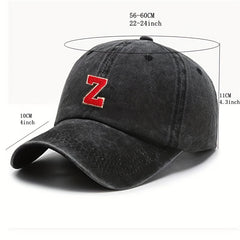 Vintage Washed Baseball Cap Soft Top for Men