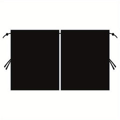 2pcs Car Divider Sunshade Curtains For Privacy Travel