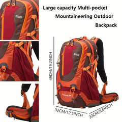 Large Capacity Outdoor Backpack Lightweight Waterproof Wear resistant