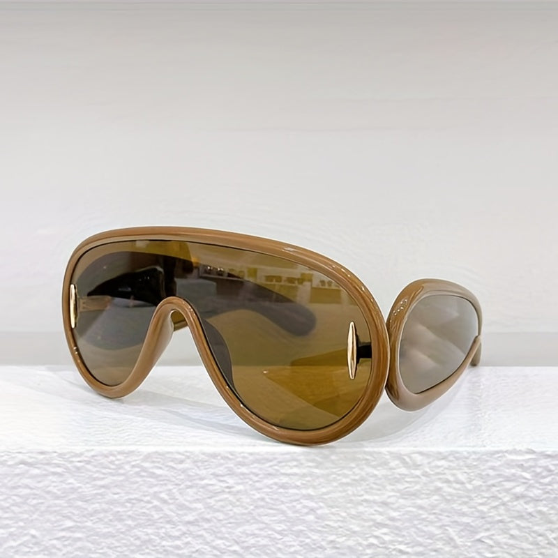 Y2K Photochromic Sunglasses UV400 Goggles for Women Men