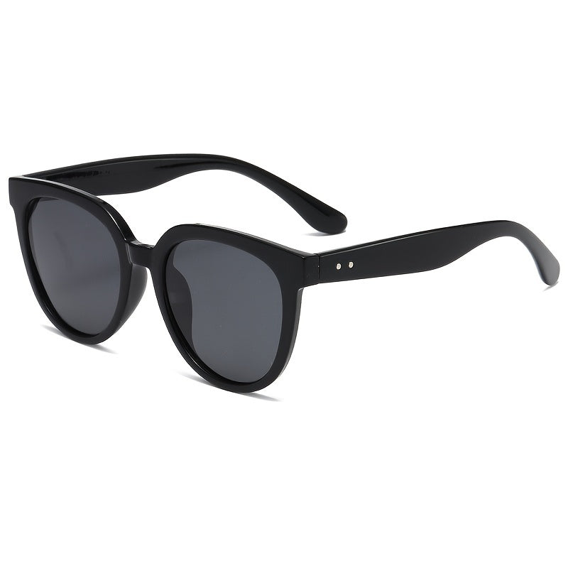 Oval Round Polarized Sunglasses Vintage Sunnies Eyewear