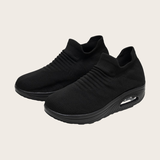 Women's Slip On Air Cushion Sneakers Lightweight Outdoor Shoes