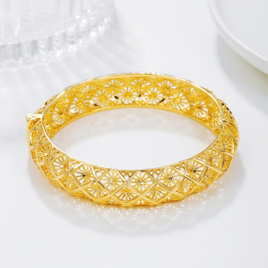 Boho Style Hollow Hand Bangle Wedding Decoration