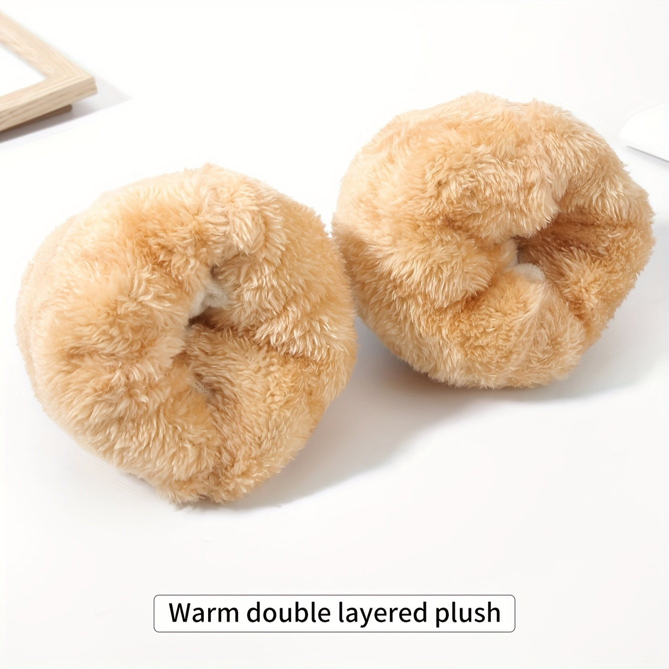Winter Velvet Touch Screen Gloves  Thickened Casual Knitted Warm Gloves