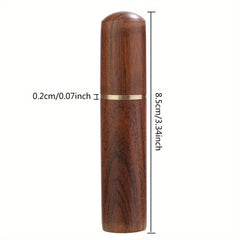Wood Needle Organizer Sewing Needle Storage Case Ebony Needle Box