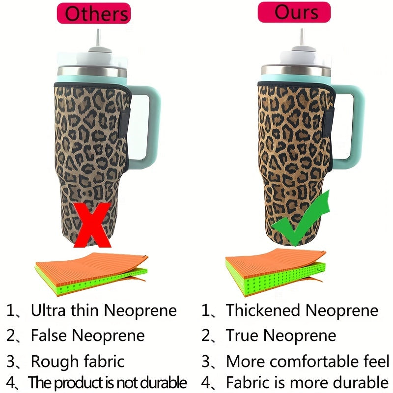 40oz Insulated Fabric Cup Sleeve - Keep Drinks Cold & Protected