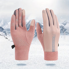 Winter Fitness Gloves Touch Screen Windproof Warm Coldproof Women Men