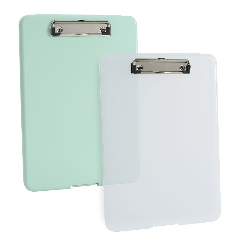 2pcs A4 Storage Box Clip Stationery Paper Storage Device