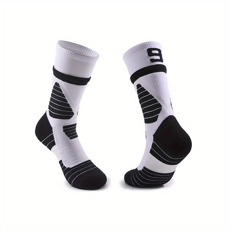 Breathable Basketball Socks Thick Padded Middle Tube Socks