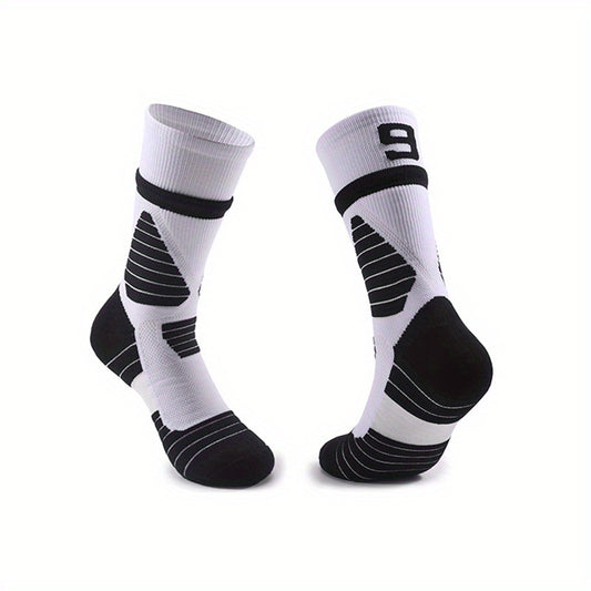 Breathable Basketball Socks Thick Padded Middle Tube Socks