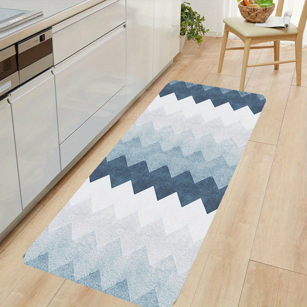 Geometric Rug Floor Mat Soft Living Room Carpet Non-slip Kitchen Floor Rug
