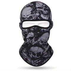 Skull Ghost Mask Hat Windproof Dustproof Riding Hat
