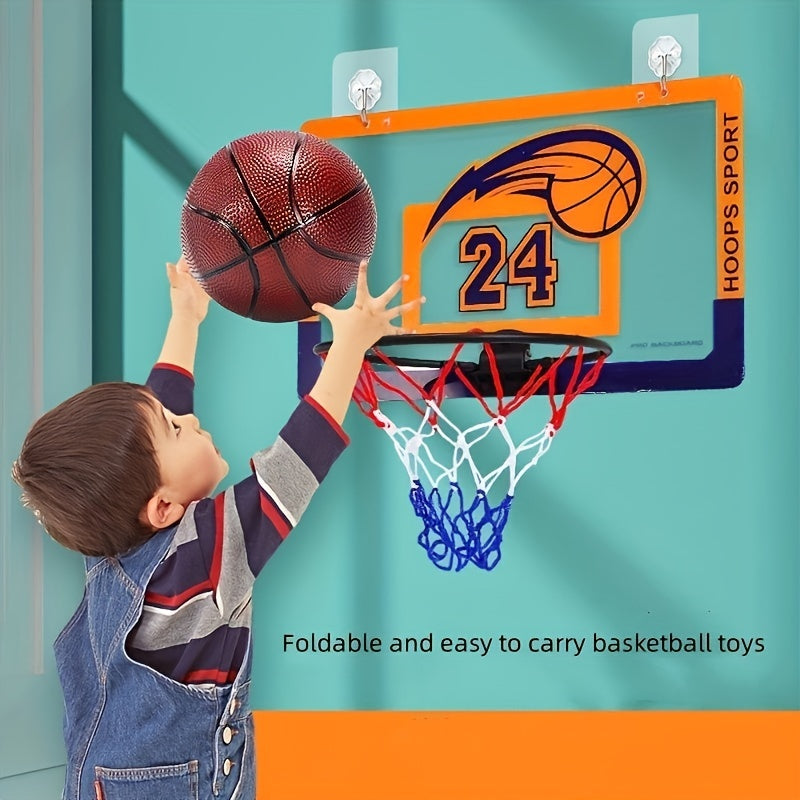 Children's Foldable Basketball Frame Iron Frame