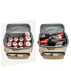 Waterproof Camouflage Insulation Bag PEVA Oxford Bag For Camping