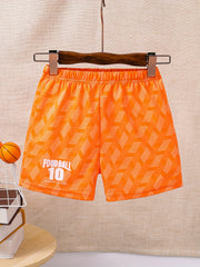 Boys Comfortable Creative Shorts for Summer Outdoor