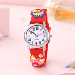 Children's Butterfly Strap Watch