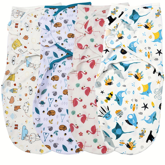 Adjustable Swaddling Sleeping Bag For 0-6 Months Baby