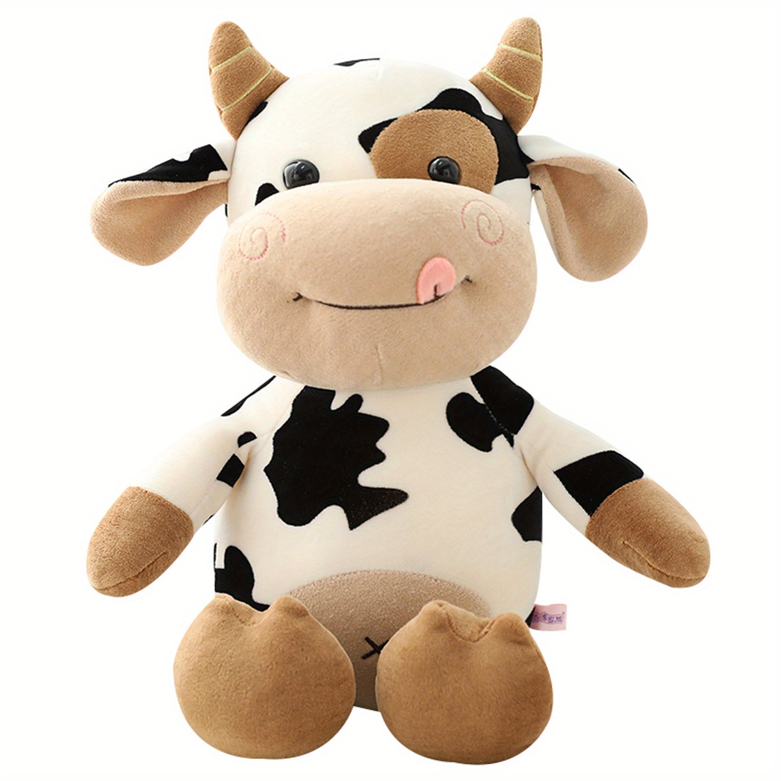 Cute 11in Cartoon Cows Plush Toy - Ideal Christmas Gift for Kids