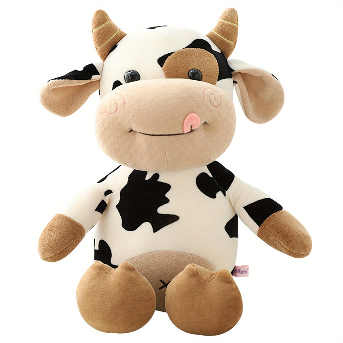 Cute 11in Cartoon Cows Plush Toy - Ideal Christmas Gift for Kids