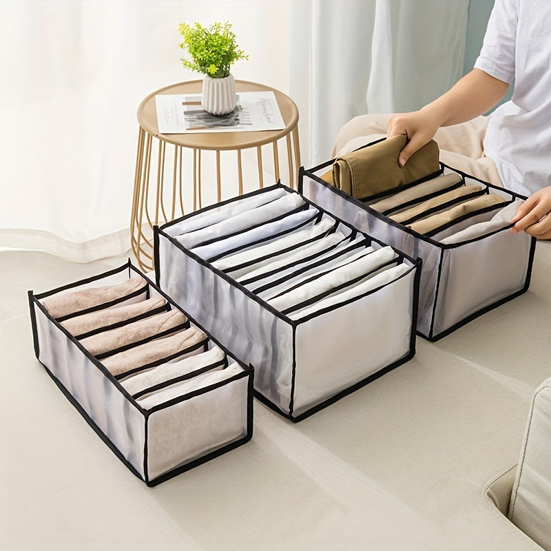 Leggings Drawer Storage Basket With Grids Durable Storage Box