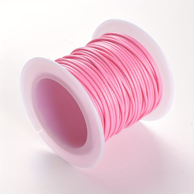 10m Polyester Fiber Wax Rope Bracelet Thread for Christmas