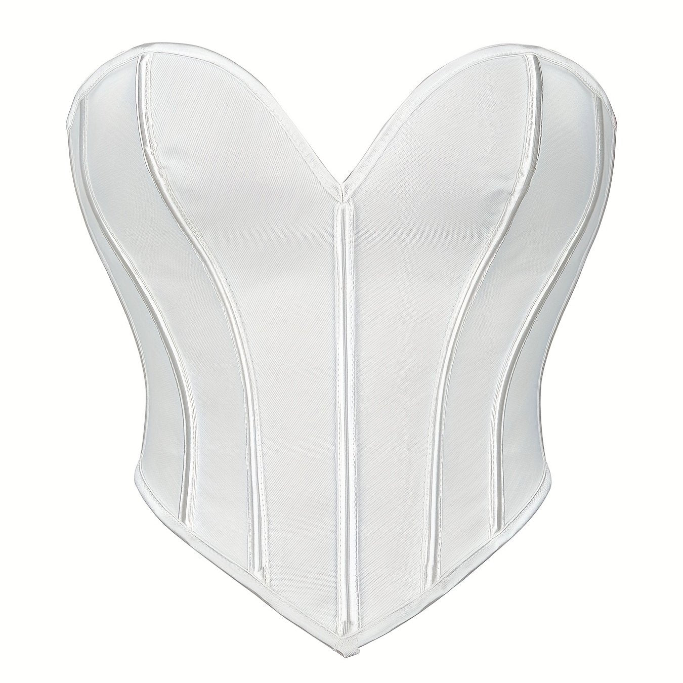 Strapless Corset Bustier Lace Up Body Shaper Women's Lingerie