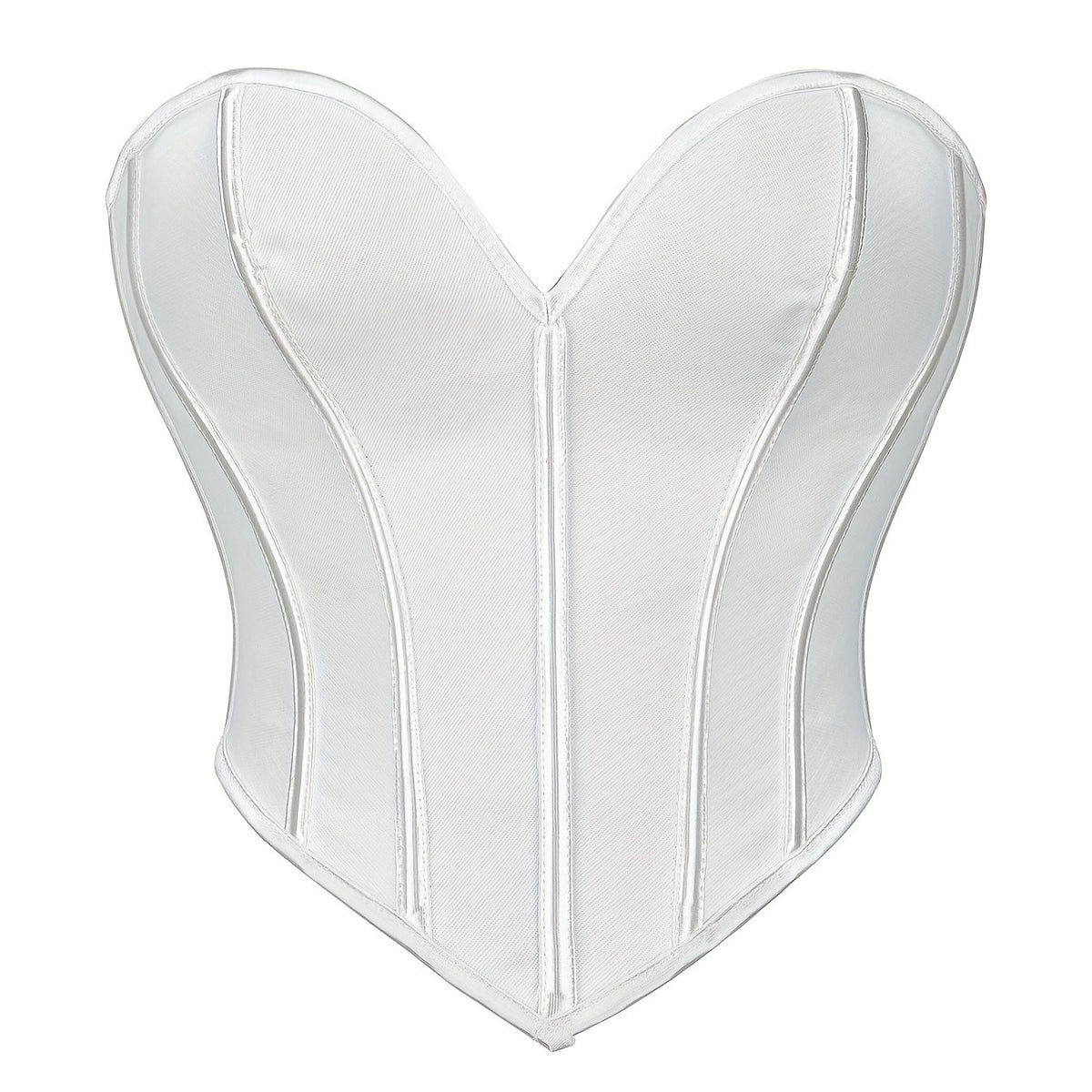 Strapless Corset Bustier Lace Up Body Shaper Women's Lingerie