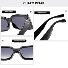 PC UV400 Punk Sunglasses for Cycling