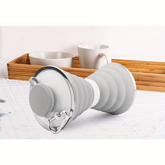 Portable Foldable Silicone Water Bottle Leakproof Reusable