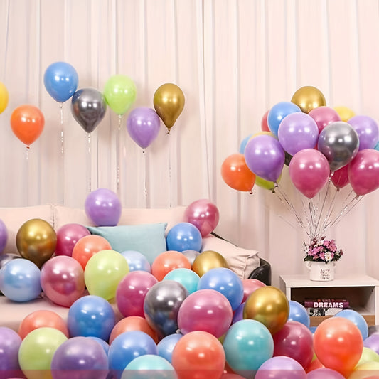 20pcs 10in 1 8g Pearl Balloons - Birthdays, Weddings, Parties