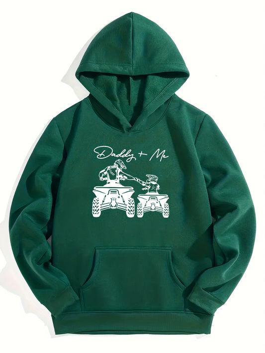 Stylish Daddy Ride Boys Sweatshirt