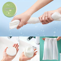 1pc Compressed Bath Towel for Travel Portable Camping Towel