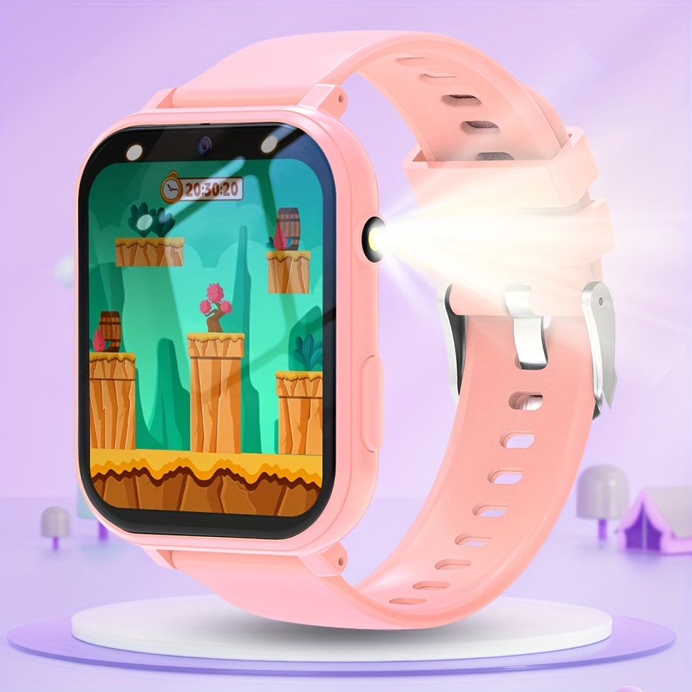 ERUN HD Kids Smart Watch, 18 Educational Games, Flashlight, Camera, Alarm Clock