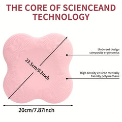 Non Slip Yoga Knee Pad Thick Foam for Pilates & Exercise