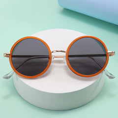 Kids Round Frame Sunglasses UV Protection