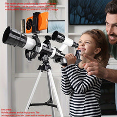 Kids Telescope with Tripod Stand 60X Magnification ABS Material