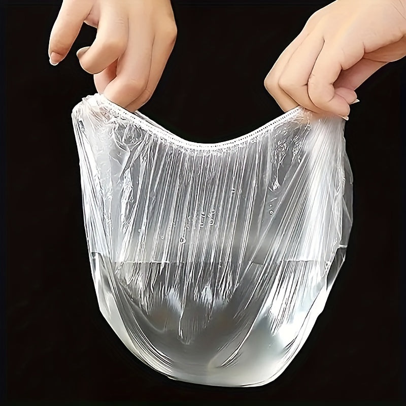100pcs Reusable Silicone Food Wrap Storage Covers Elastic Seal