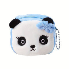 Plush Panda Crossbody Bag Coin Purse Wallet Gift For Girls