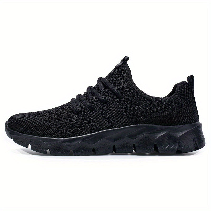 Thick Sole Mesh Breathable Non Slip Running Shoes