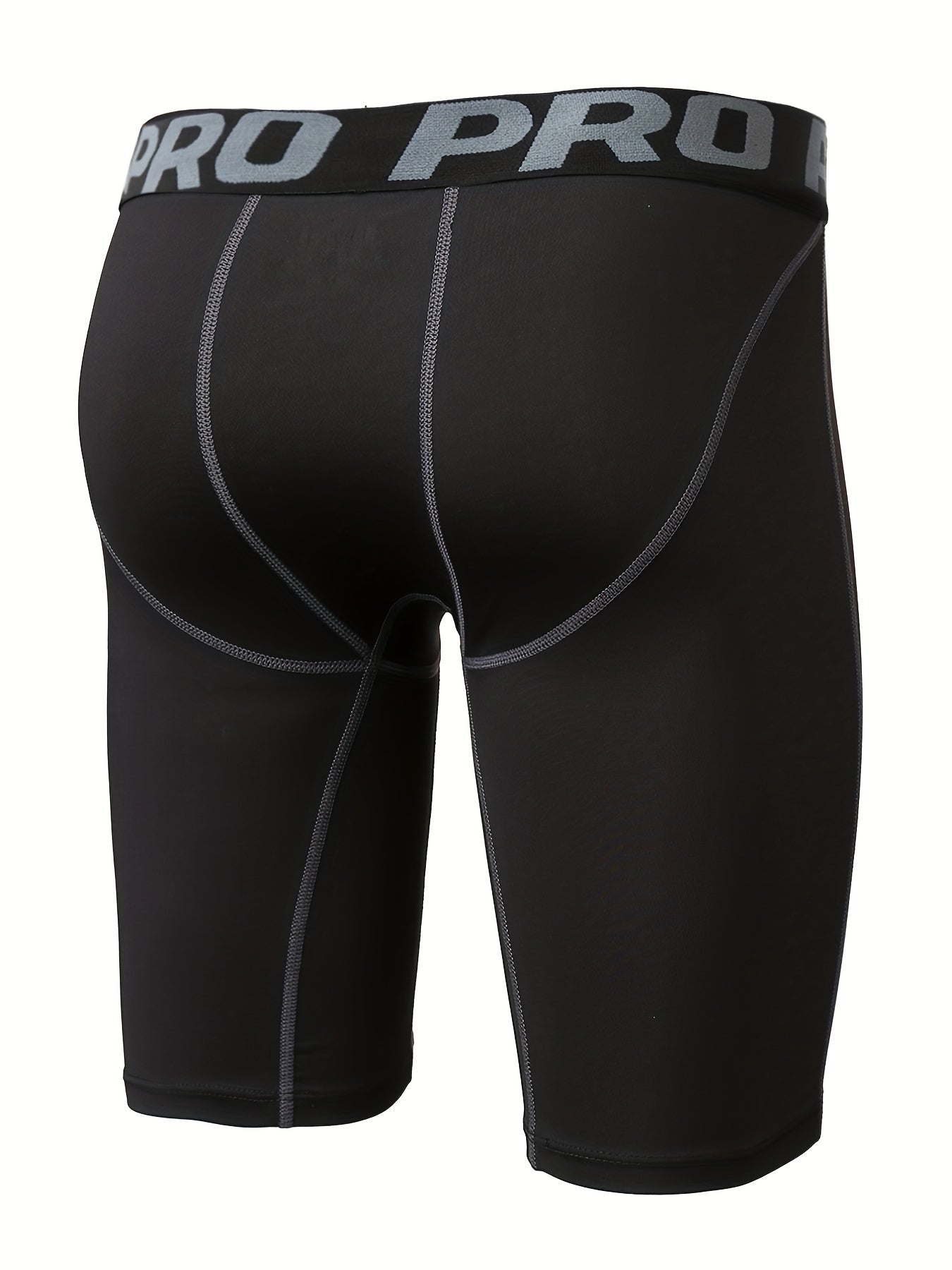 3pcs Men's Quick Drying Compression Fitness Shorts