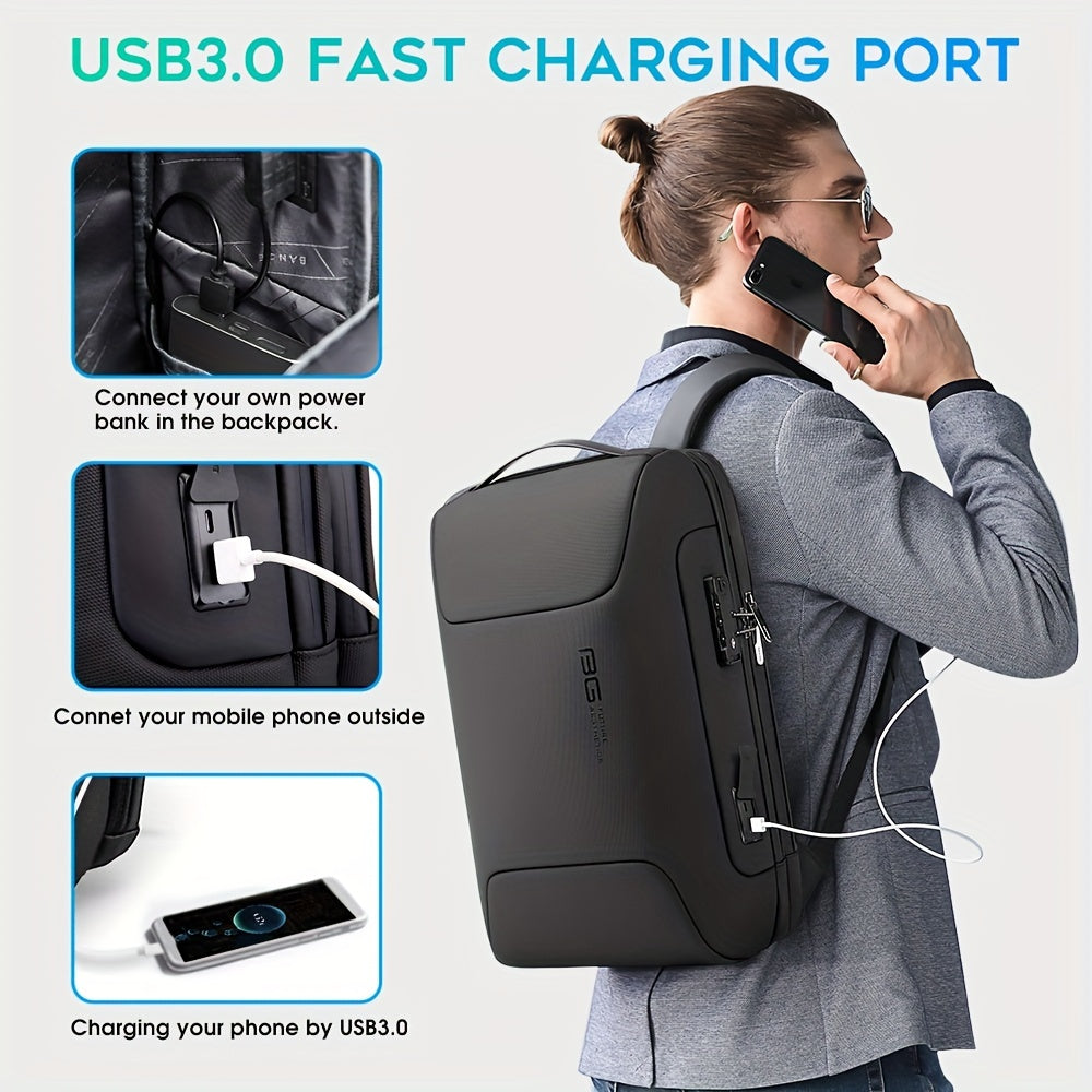 BANGE 17 Inch Laptop Bag Business Commuter Backpack