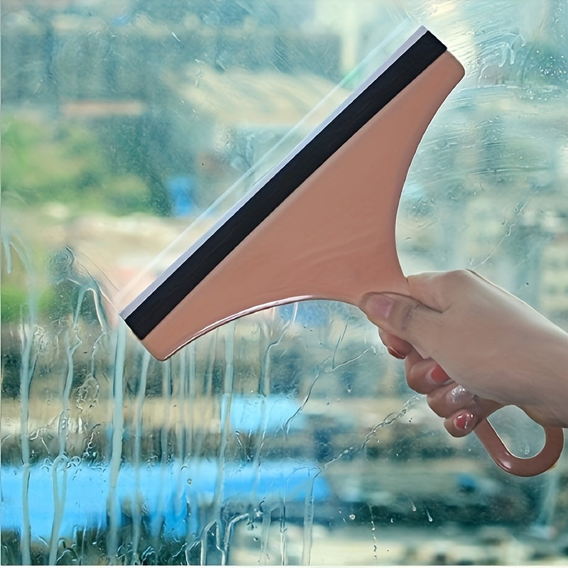 Household Soft Rubber Glass Cleaner Window Scraper Bathroom Floor Tile Scraper