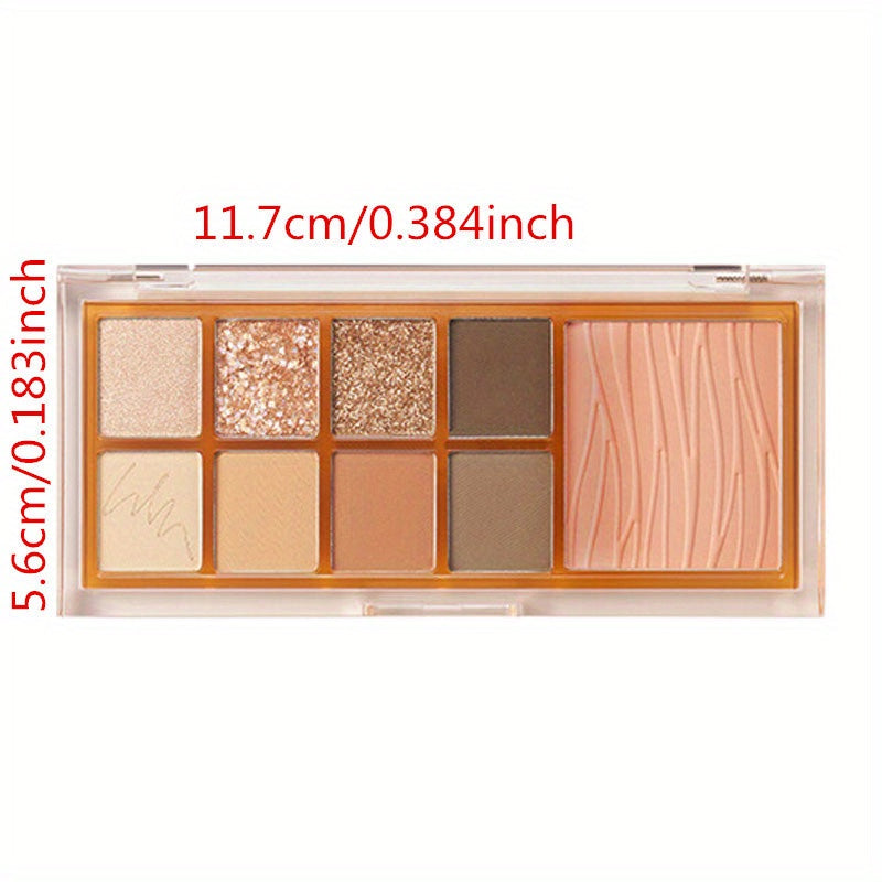 9 Blush Palette Mixed Style Brightening Look Powder