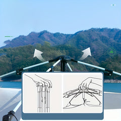 Portable Automatic Quick Opening Tent Sunshade Waterproof