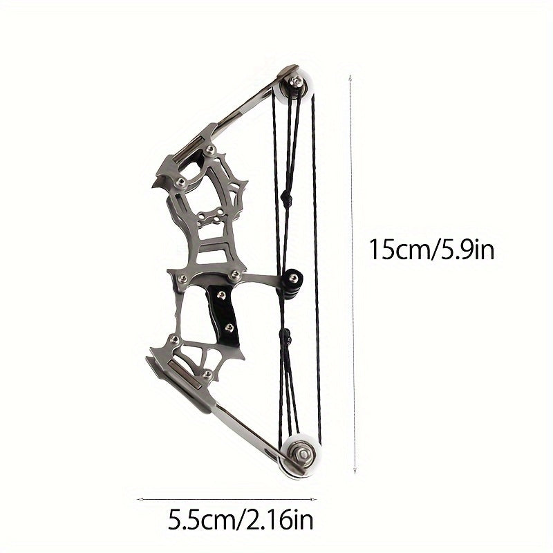 Mini Archery Bow Set Compound Bow Catapult Outdoor Fun Gift