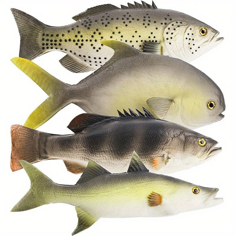 Realistic Bass Marine Animal Model Toy Ornament