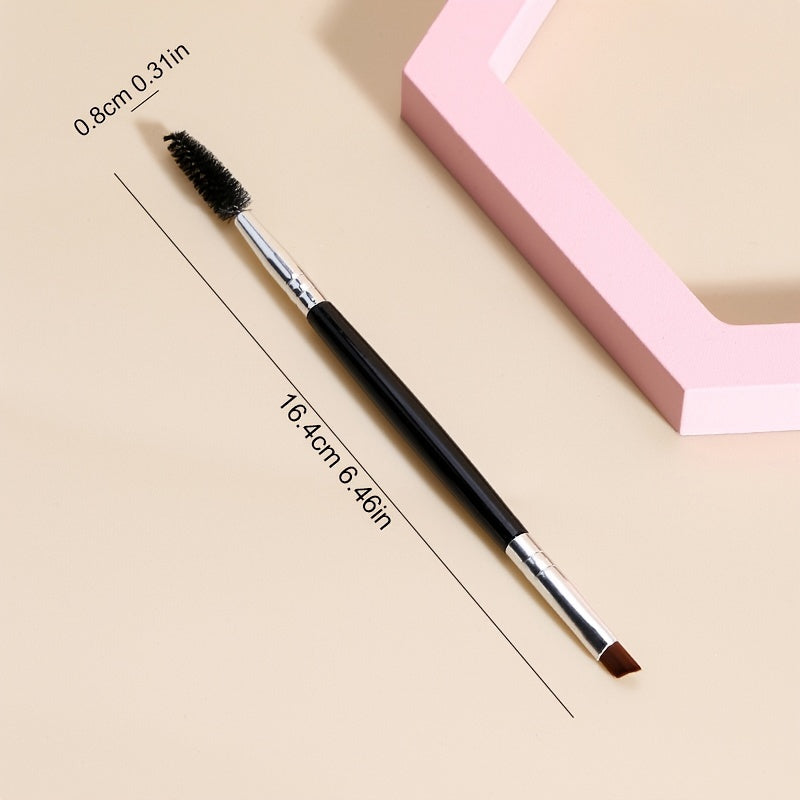 Professional Double Ended Eyebrow Brush for Perfect Eye Makeup